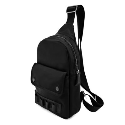 Nylon Crossbody Sling Bag , Single Belt Backpack Lightweight OEM