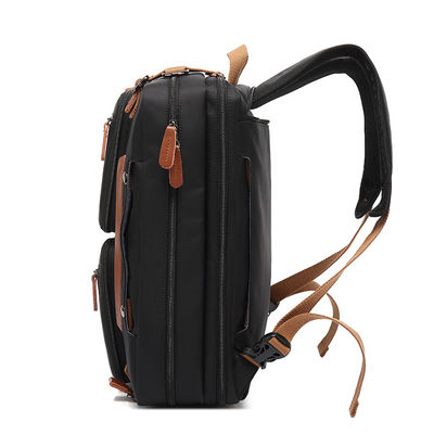 3 In 1 Travel Briefcase Laptop Backpack Black Color For Men Adult