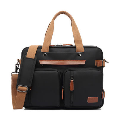 3 In 1 Travel Briefcase Laptop Backpack Black Color For Men Adult