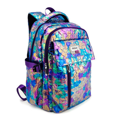 17.5 Inch Nylon School Bags Backpack Water Resistant With Pencil Case​
