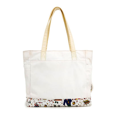 Customized Crossbody Sling Tote Bag , Digtal Printing Women Tote Handbag