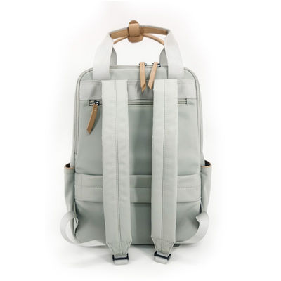 210D Polyester Tote Backpack Bag With Zipper Closure Adjustable Strap