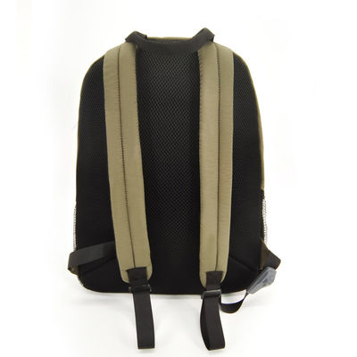Green Waterproof Nylon Sport Backpack For Outdoor Hiking Traveling