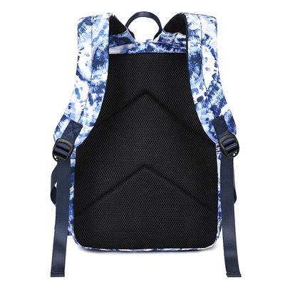3 In 1 Blue Rucksack Backpack , Teenager School Backpack Bags With Digital Printing