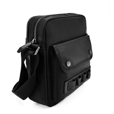 Travel Small Black Crossbody Bag Perpendicular with Long Handle OEM