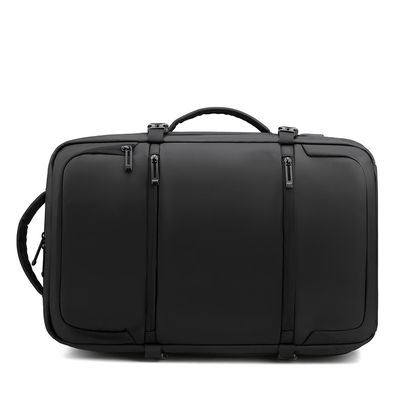 Customized Black Laptop Bag Backpacks With Zipper Closure Lightweight