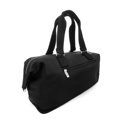 Black Color Outdoor Duffel Bag With Polyester Lining Waterproof