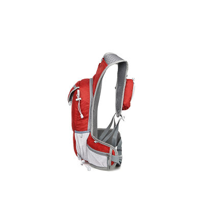 Customized Lightweight Cycling Backpack Rucksack With Waist Strap 3 Compartment