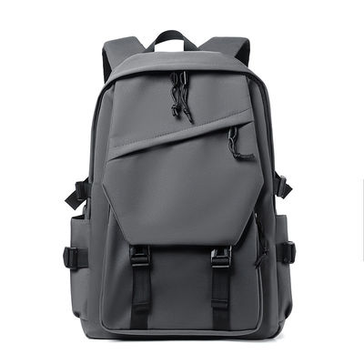 Unisex Nylon School Bags Backpack Zipper Closure With 2 Inner Pockets