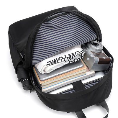 Unisex Students Bag Backpack Zipper Closure grey color Water Resistant