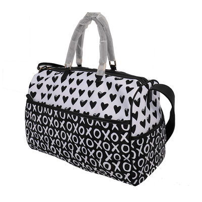 Outdoor Nylon Travel Duffel Oval Shape Water Resistant Lightweight