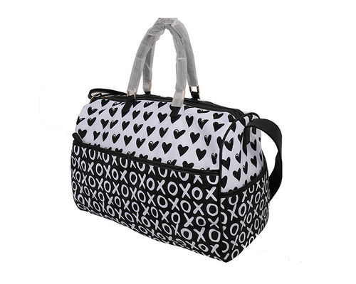 Heavy Duty Nylon Sports Bag , Outdoor Duffle Hand Bag With Polyester Lining