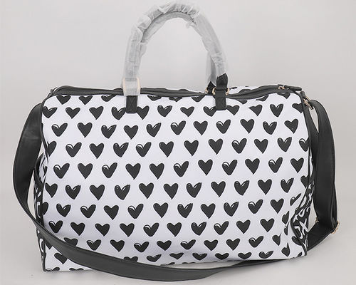 Heavy Duty Nylon Sports Bag , Outdoor Duffle Hand Bag With Polyester Lining