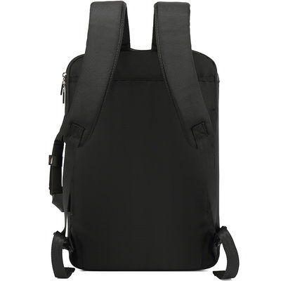 Multipurpose Luggage Laptop Backpack With Adjustable Strap Zipper Closure
