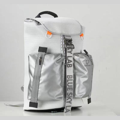 40L Capacity Lightweight Biking Backpack With Reflective Strips And Nylon Material