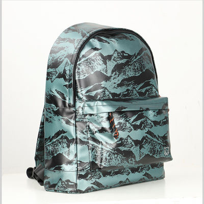 Unisex Fashionable Mini Backpacks , Casual Canvas Backpack With Exterior Zipper Pocket