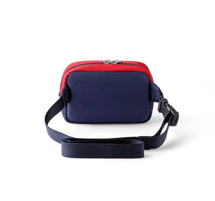 Unisex Heavy Duty Nylon Sling Bag With Zipper Closure Multifunctional