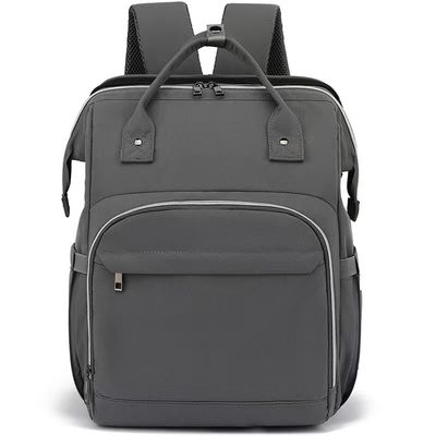 Customized Laptop Tote Backpack With Zipper Closure Double Handle