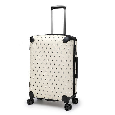 OEM Airport Luggage Trolley With Black Plastic Color 8 Wheels PU PP