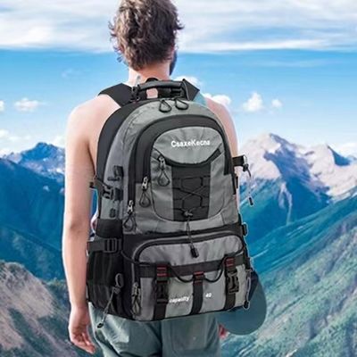 40L Large Capacity Lightweight Hiking Biking Backpack Outdoor 23 Inch Climbing Bag