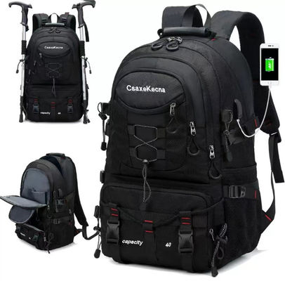 40L Large Capacity Lightweight Hiking Biking Backpack Outdoor 23 Inch Climbing Bag