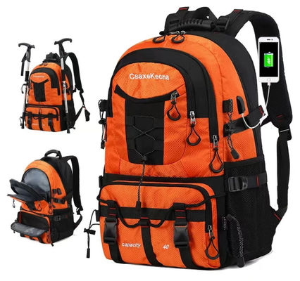40L Large Capacity Lightweight Hiking Biking Backpack Outdoor 23 Inch Climbing Bag
