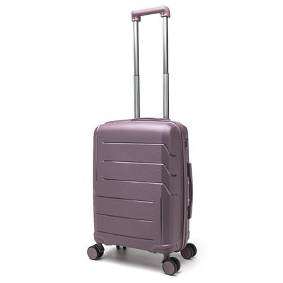 Pink PP Luggage Set Airport Luggage Carts Travel Trolleys With Platform