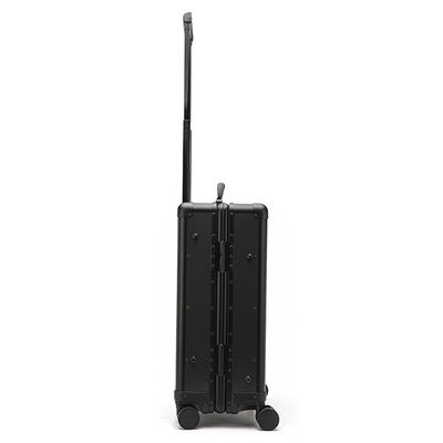 Unisex CFRP Travel Luggage Trolley Spinner Aluminum Suitcase Set