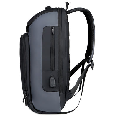No Logo Ready Goods Black Laptop Backpack Complicate And Luxury Backpack