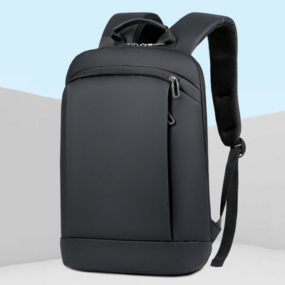 ready goods black waterproof material laptop backpack EVA padded back