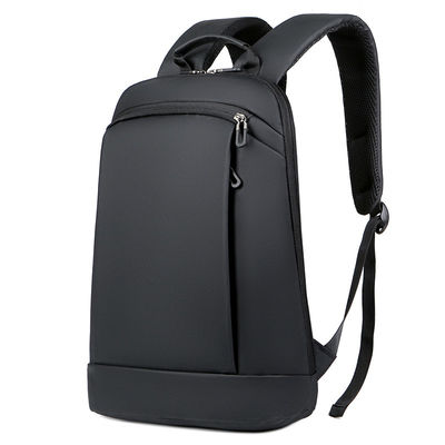 ready goods black waterproof material laptop backpack EVA padded back
