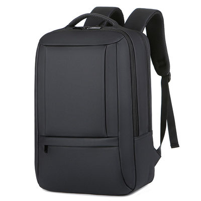 15.6&quot;Waterproof Fabric Black Laptop Backpack Ready Goods Ervice Logo